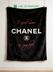 Chanel Throw Blankets